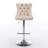 Swivel Velvet Barstools with Adjusatble Seat Height-1880070259-1880070283