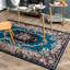 Tapis de salon rétro Darby Home Co 4 po 8 po x 6 po 7 po antidérapant-858398172