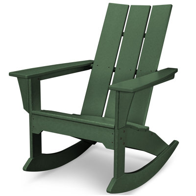 POLYWOOD® Modern Rocking Adirondack Chair