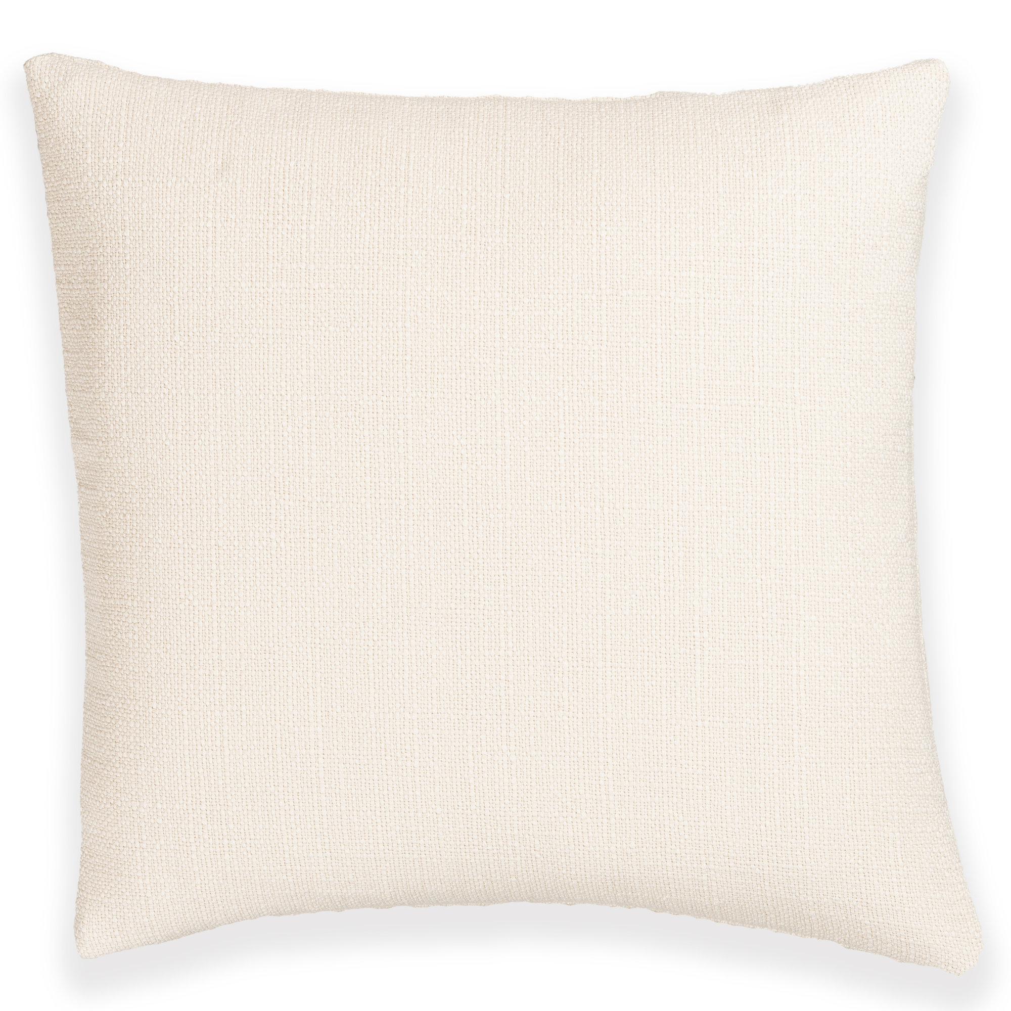 Birch Lane Coolidge Throw Pillow Throw, Square 18", Cream, Polyester