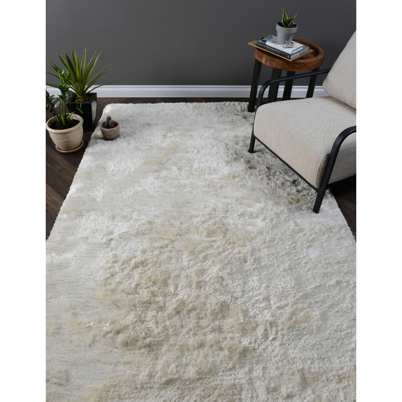 Collins Area Rug in Ivory, Rectangle 2' x 3'