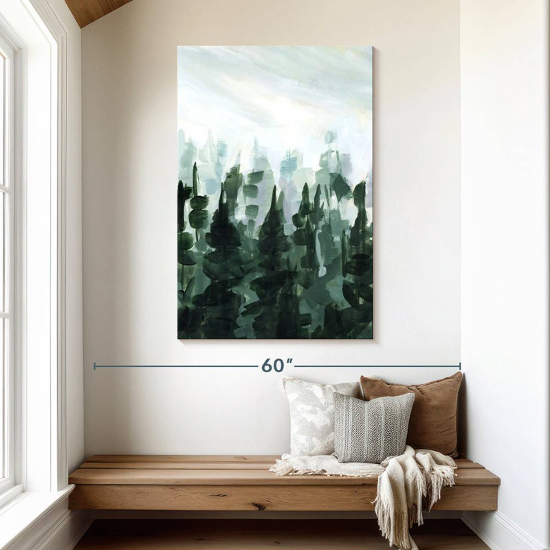Mountain Mist Landscapes Forest II