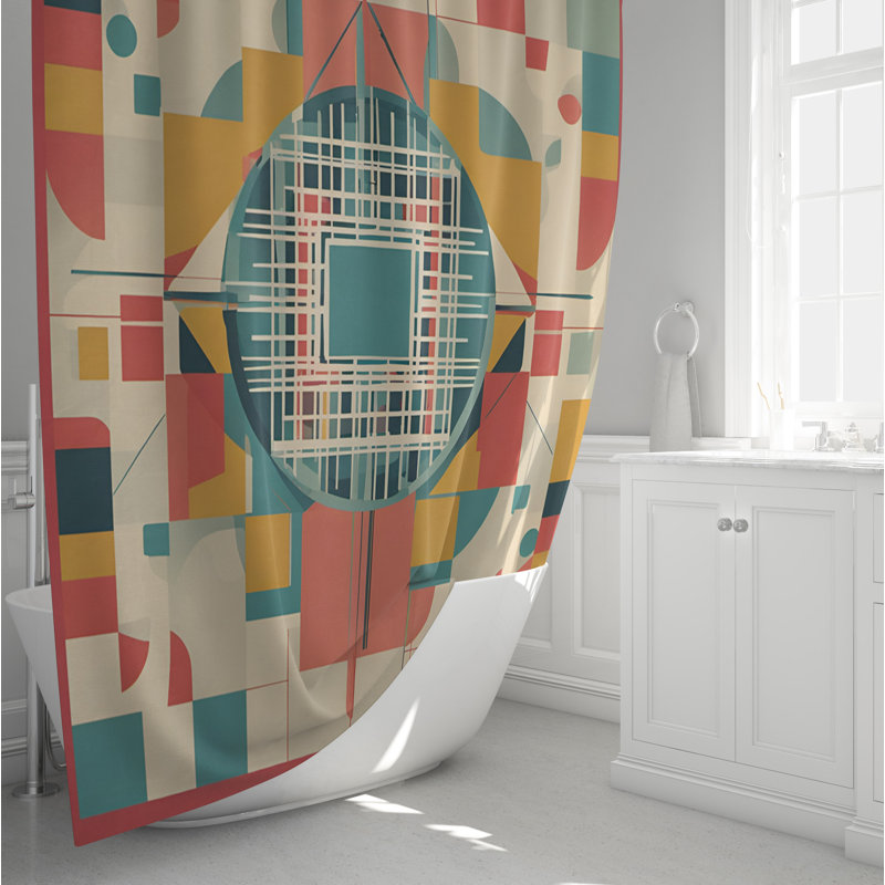 Rideau de douche Stansté, H 72 po x l 70 po