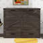 Charmante armoire-lit escamotable de style campagnard avec un port de charge intégré-115735627