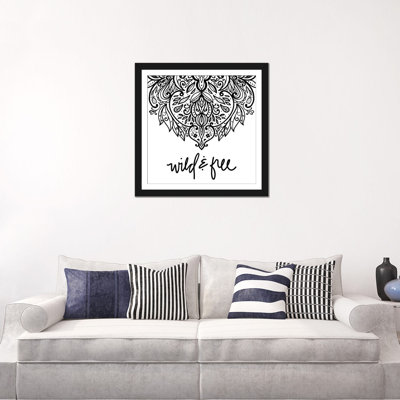 « wild & free daydreamer i », impression sur toile