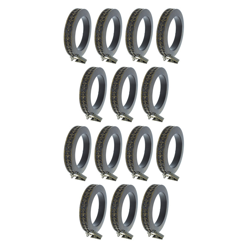 Chokio Curtain Rings, Bronze/Gold