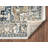 Oriental Machine Made Polypropylene Area Rug in Beige/Blue/Gray-1460552645