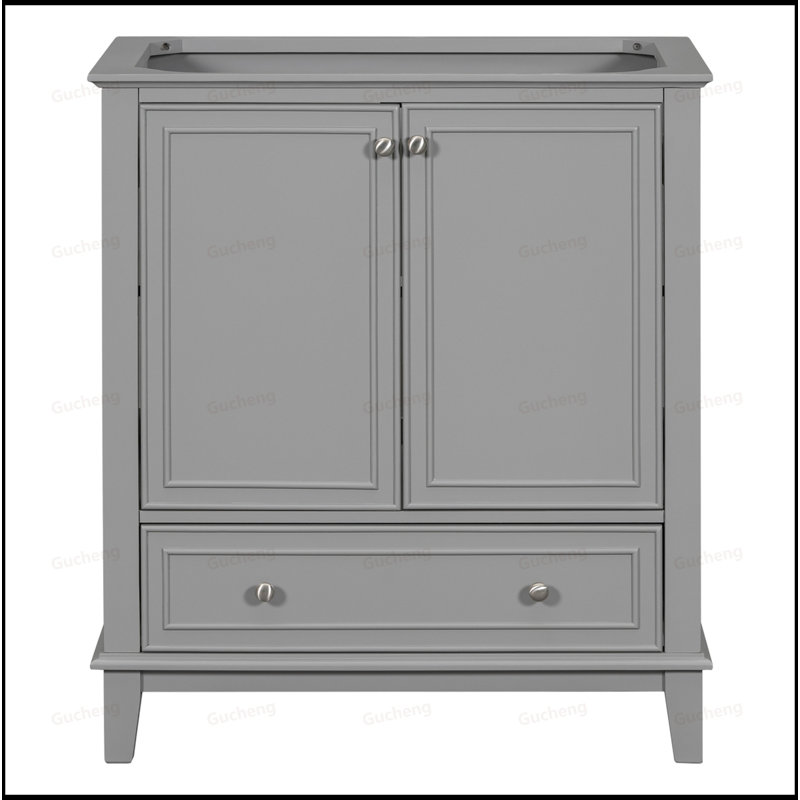 Base de meuble-lavabo 30 po seulement, Gris