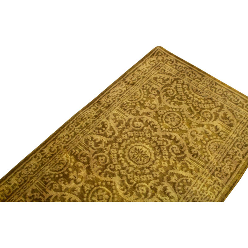 Tapis en laine et coton fait à la main