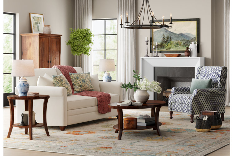modern farmhouse living room