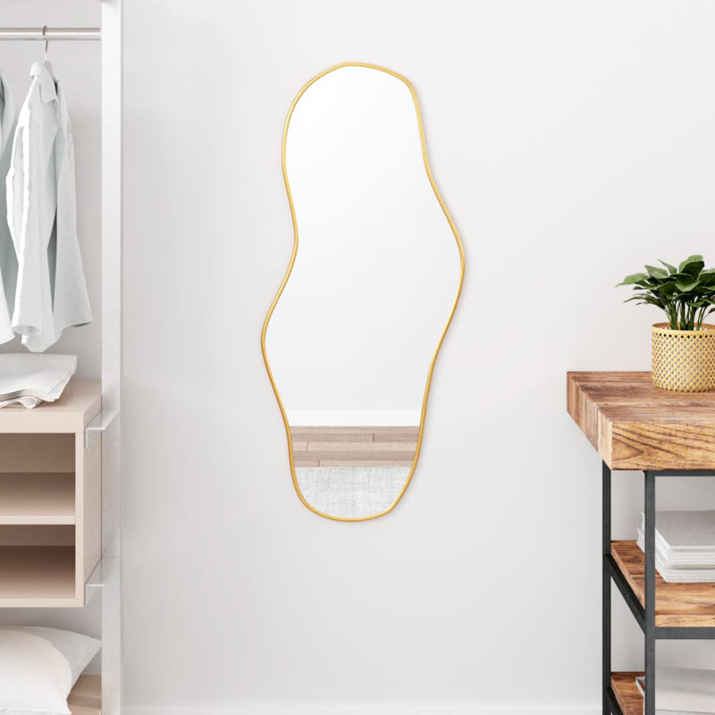 Ondrasek Wall Mirror, 90cm x 40cm, Gold