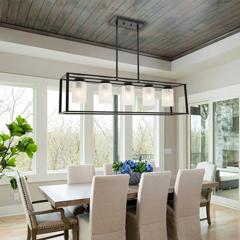 5 - Light Matte Black Pendant