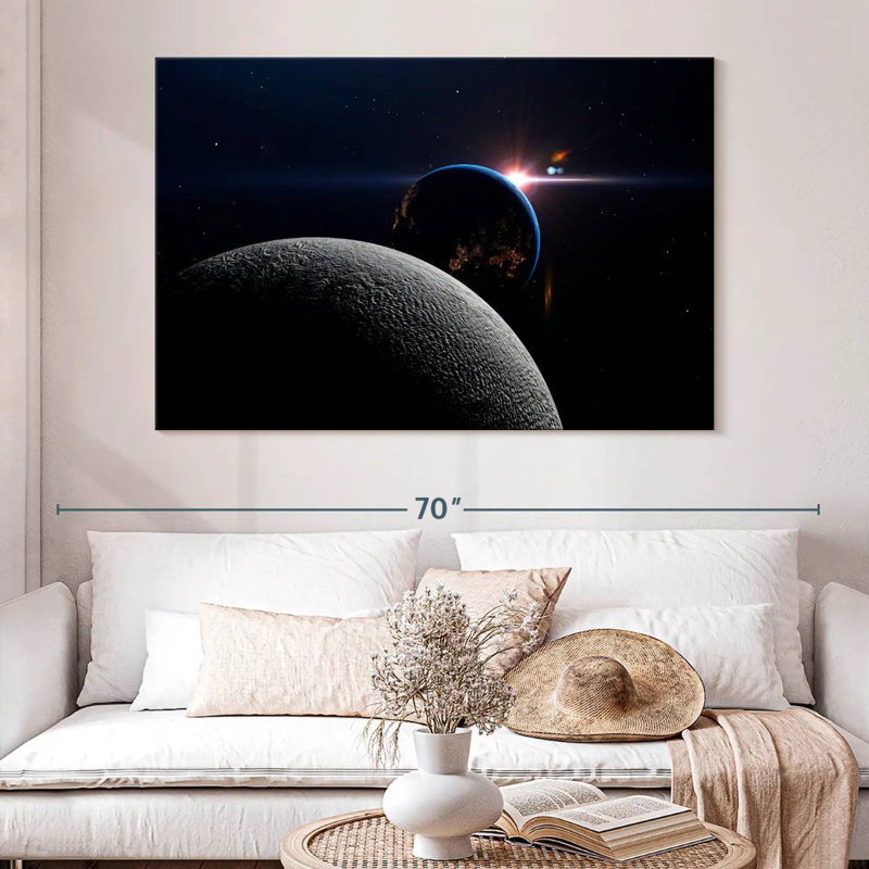 Oberle Lunar Eclipse, 34" H x 51" W