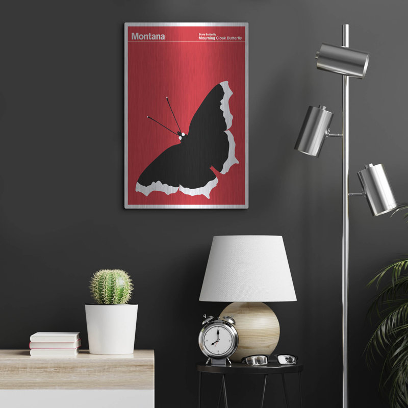 «State Posters MT» par Print Collection, H 24 po x l 16 po