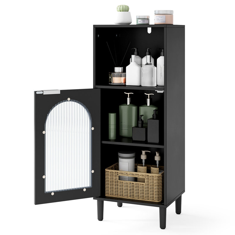 Bathroom Cabinet, Black