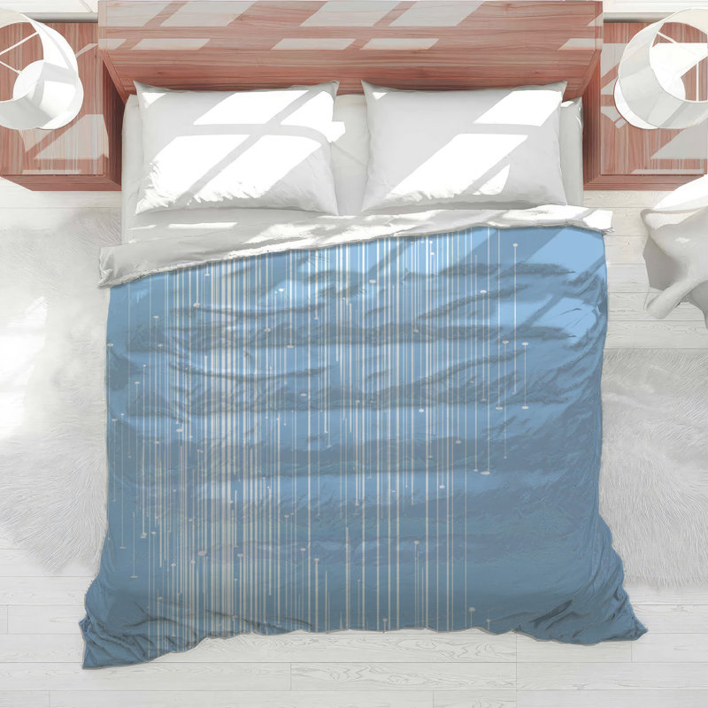 Édredon Lines Bedding, Lit simple