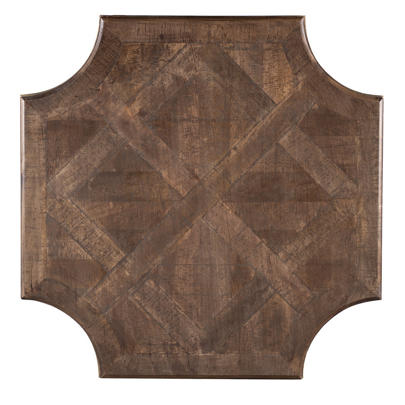 Commerce And Market Solid Wood Cocktail Table