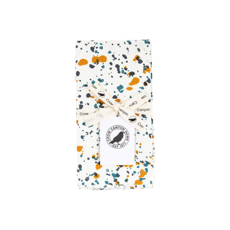 Crow Canyon Catalina Kitchen Towels, Bermuda Buttercup