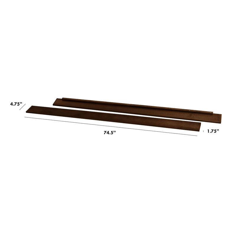 Davinci Full Bed Rails, Espresso
