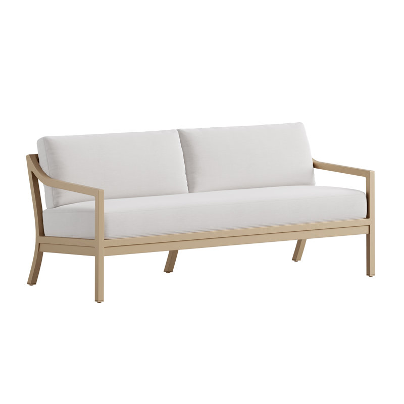 Sofa with Bench Seat, Almond Bark