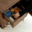 Bureau en noyer massif avec rangement-1608543643