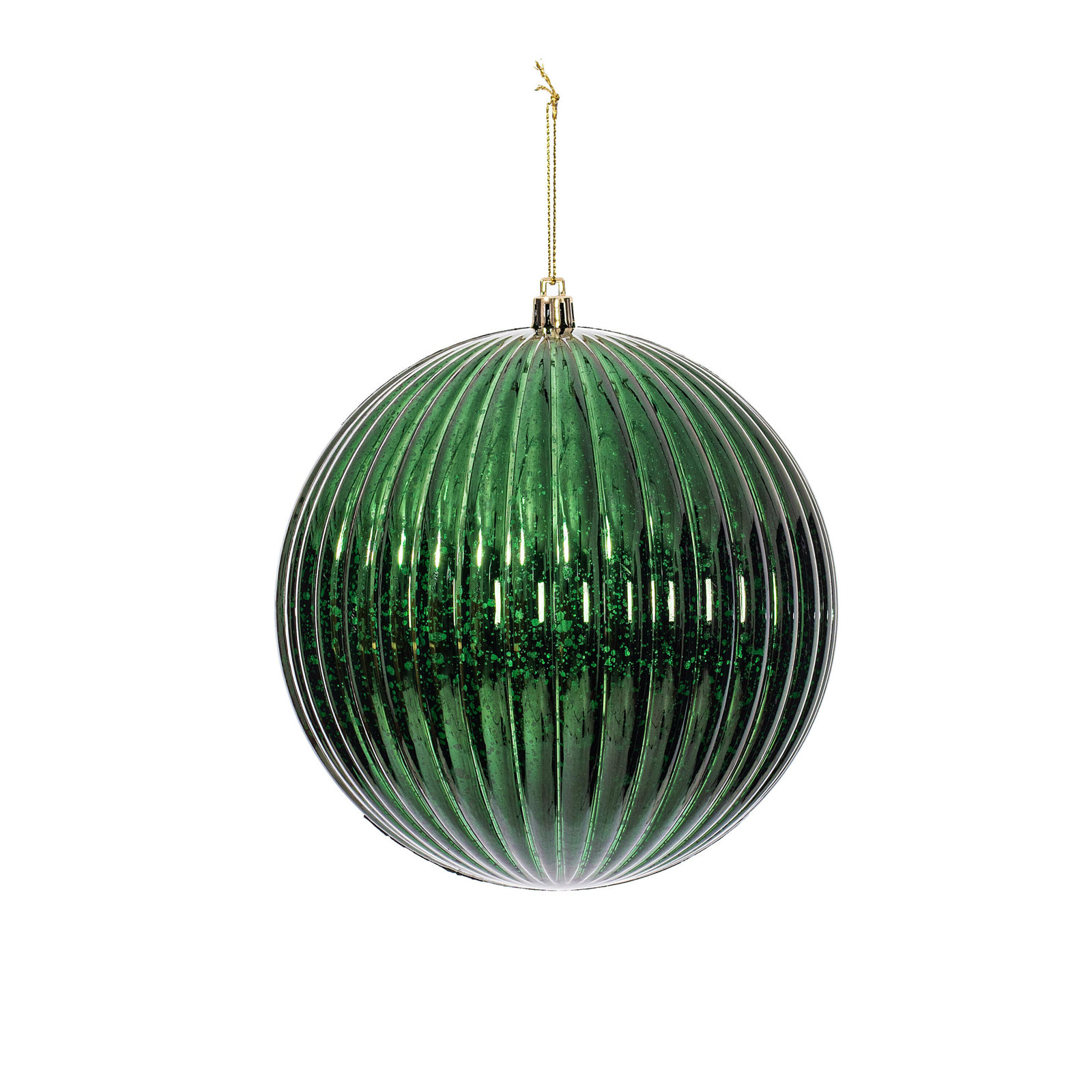 6" Shatterproof Bauble, Midnight Green