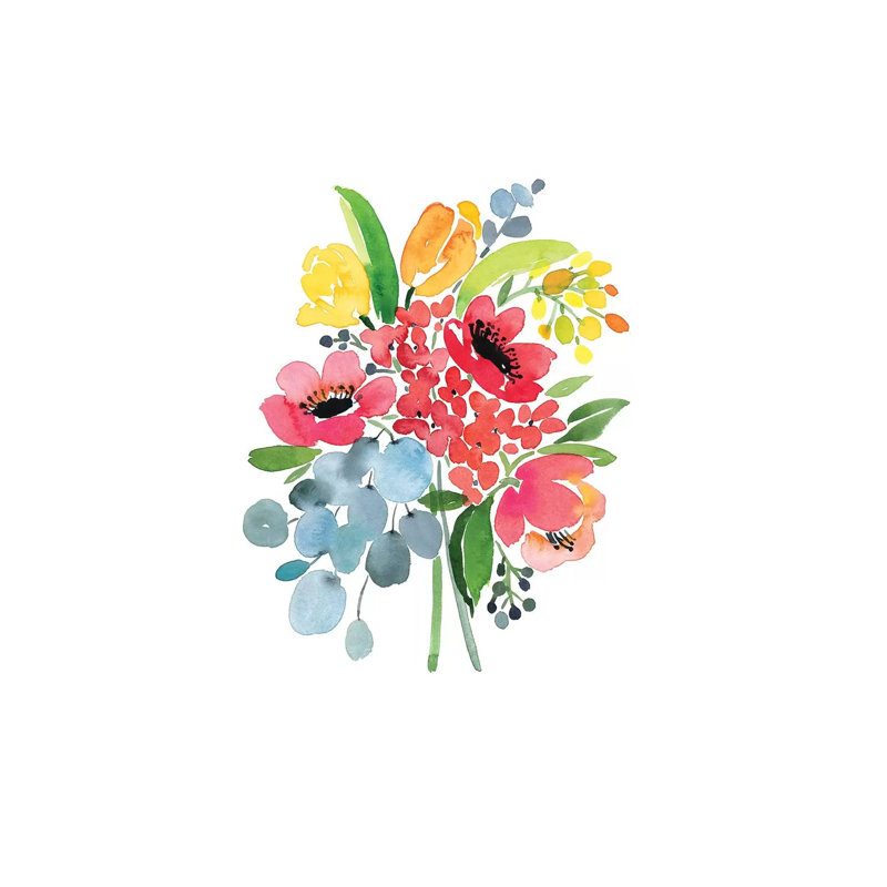 Opera Rose by Gosia Gregorczyk - Wrapped Canvas Print, 20.32 cm H x 30.48 cm W