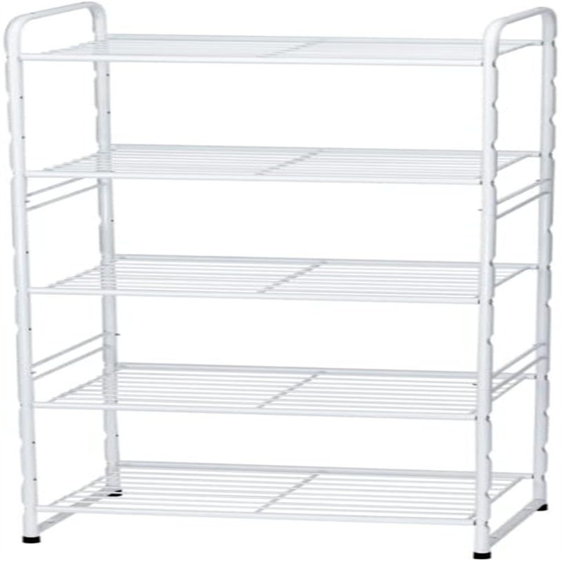 Étagère réglable en métal l 17,72 po Chuse, Blanc