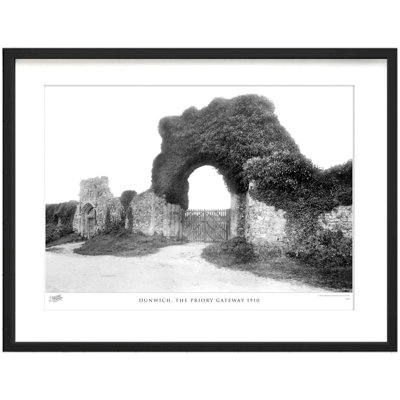 Dunwich, The Priory Gateway 1910 by Francis Frith - Single Picture Frame Print