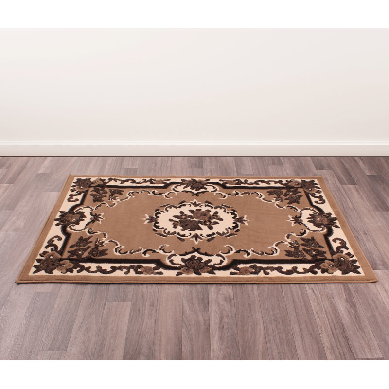 Feist Oriental Flatweave Area Rug, Rectangle 60 x 110cm
