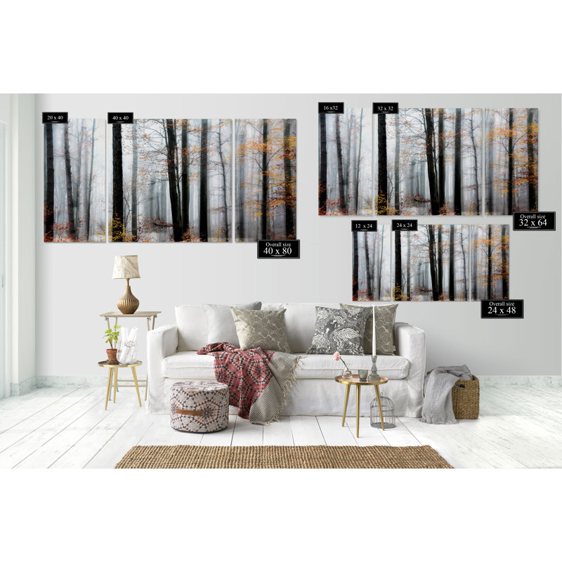 Daylight Enrapturé-reproduction d’image en plusieurs pièces sur toile, H 40 po x l 80 po x P 1,5 po