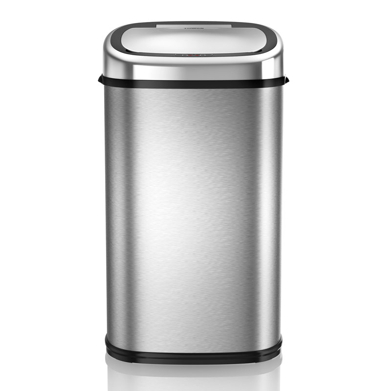 Steel Kitchen Trash Can