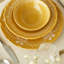 Assiette plate en porcelaine Indian Mustard