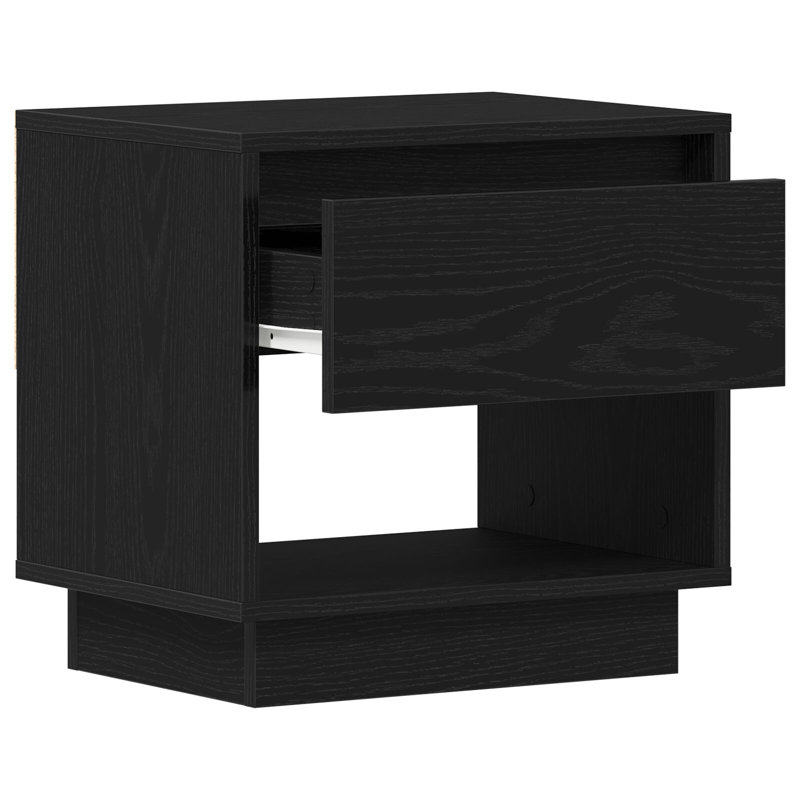 45cm W Manufactured Wood Bedside Table