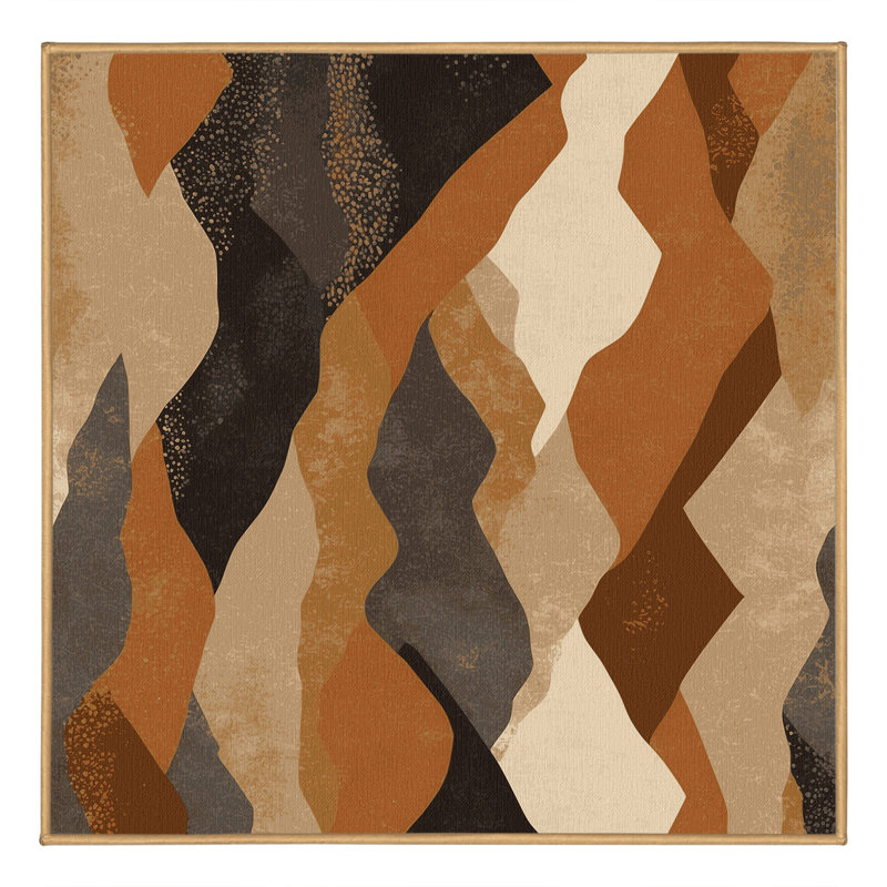 Starbound Peaks Rug, Square 7'