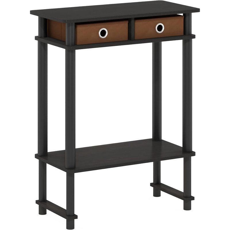 Hallway Console Table With, Espresso/Brown