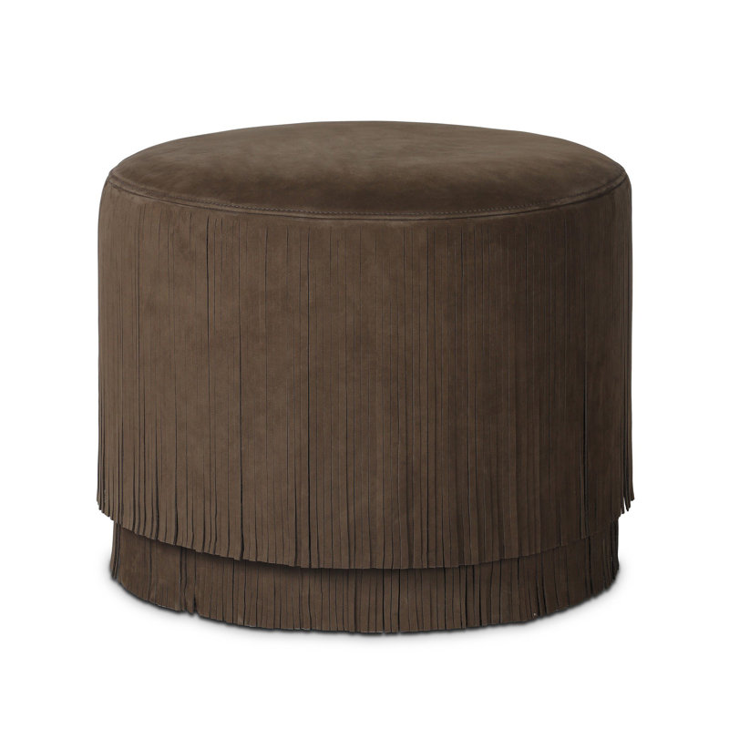 Rooney Ottoman, Nubuck Cigar