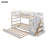 Arowyn Twin Over Twin Bunk Bed with Built-In Stairs , Trundle Bed Included-504580307