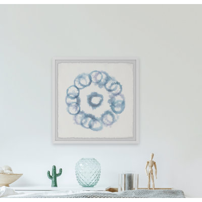 «Circle Beneath Circle» par Parvez Taj - peinture encadrée