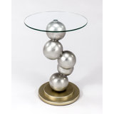 Glass End Table