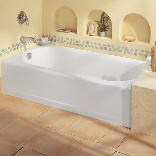 Princeton 60'' x 30'' Soaking Americast Bathtub, Right, Arctic