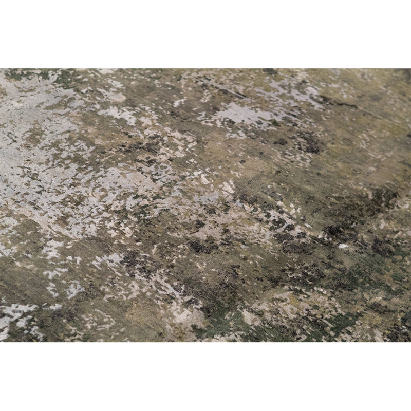 Tapis multicolore et multicolore de haute qualité noué à la main