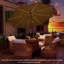 Parasol de patio 10 pieds avec 112 lumières solaires et manivelle-629336292
