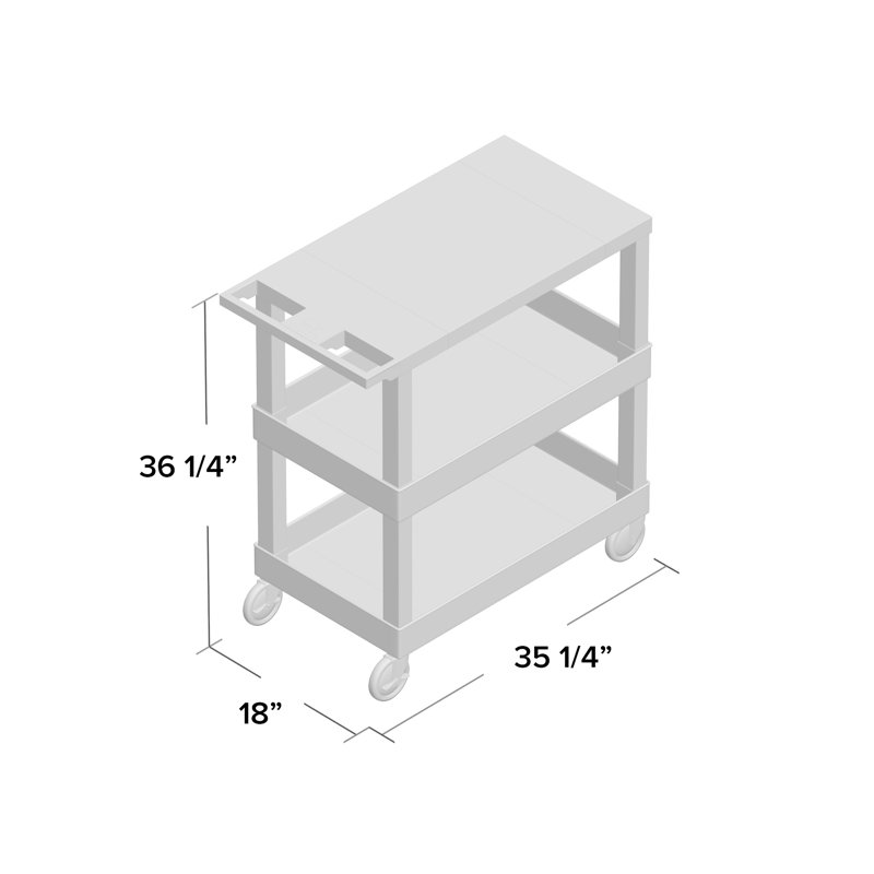 Chariot utilitaire E Series, Gris