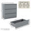 Cunha 70 cm W Chest of 3 Drawers-1356309648