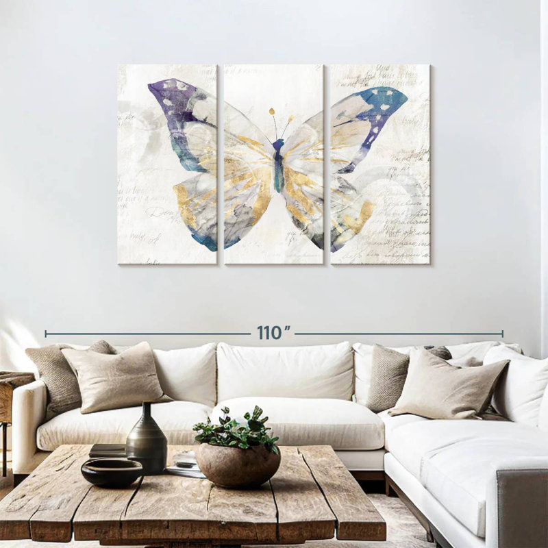 Butterfly Effect I, 48" H x 74" W