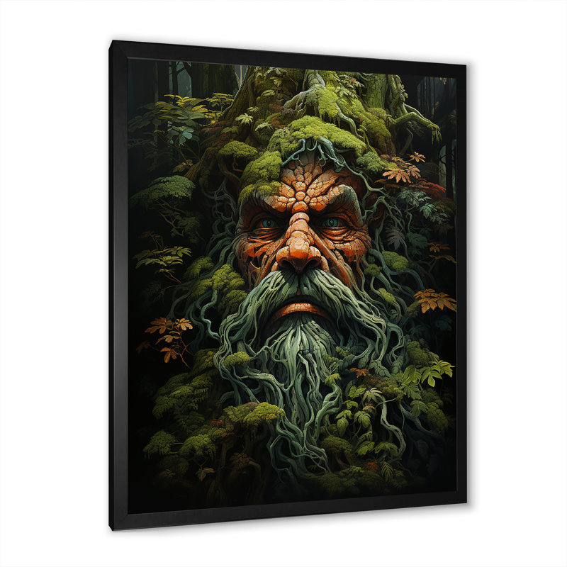 «Redwood Tree», impression sur toile, Cadre photo noir, H 20 po x l 12 po x P 1 po