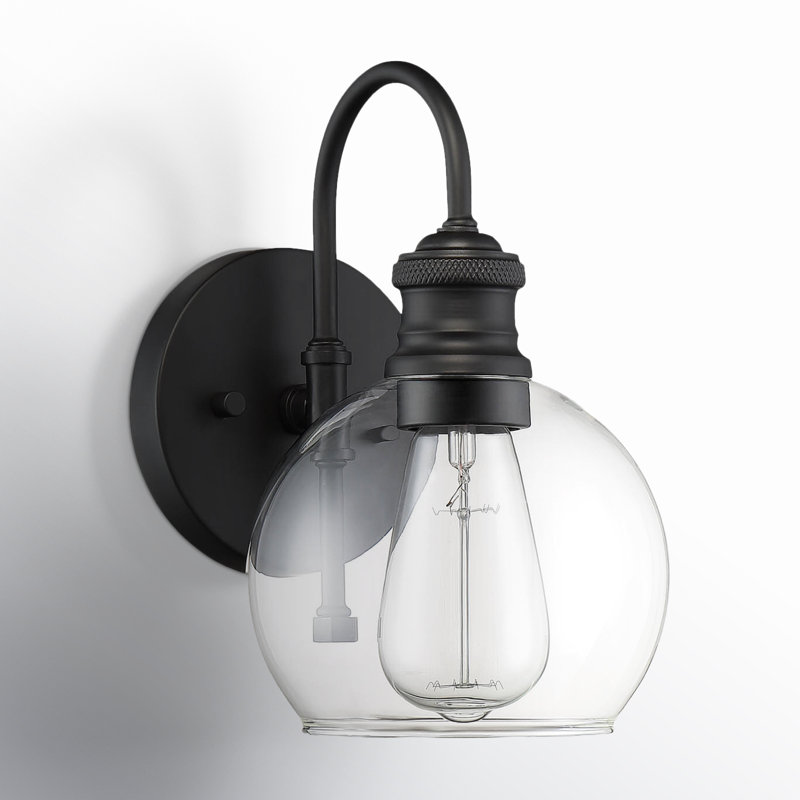 Brianna Wall Light, Matte Black