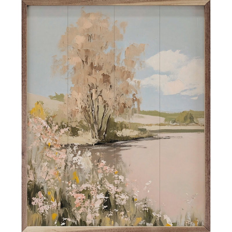 «Pink Kissed Scenic» par Franklyn Gregory, H 30 po x l 24 po