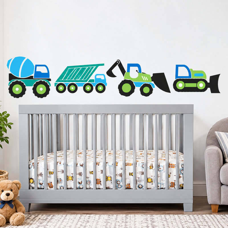 Non-Wall Damaging Wall Decal, Scheme B